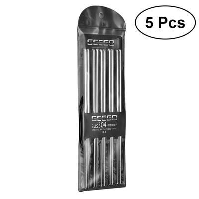 1 Pair Stainless Steel Chopsticks Anti-skid Heat-insulation Chopsticks Practical