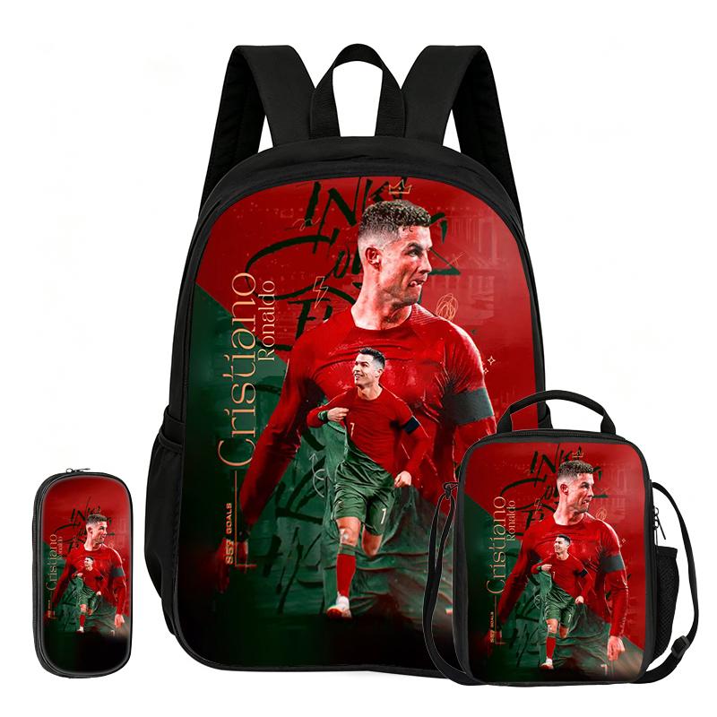 Ensemble 3 pièces Sac à dos Boîte à déjeuner Trousse Forsaken Gubby Sac à dos scolaire pour enfants Garçons Filles Adolescents Adorable Cadeau d'anniversaire