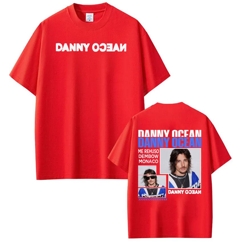 Rapper Danny Ocean Album 2026 Tour Graphic Tshirt Men  Women Hiphop Tshirt Summer Cotton Gothic Punk Loose Casual Tshirts S