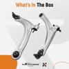 2Pc Front Lower Control Arm W Ball Joint for Chevrolet HHR FE3 20062011 Chevrolet Cobalt 20052009 Pontiac G5 20072009 K620897 K