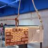 Transparent Dual-Tone Mini Keyboard Pendant 26-Key Keyboard Keychain  Children's Bag