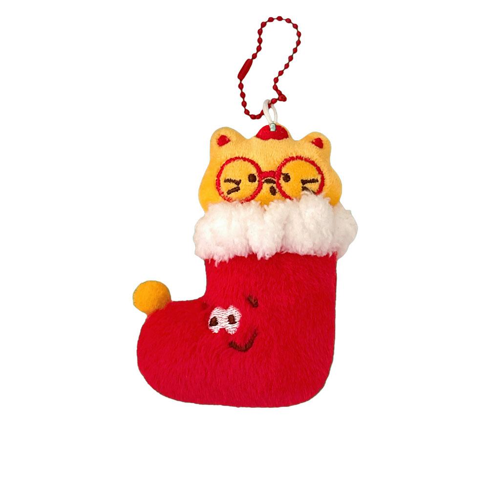 Cute Christmas Plush Doll Pendant Versatile Backpack Pendant Keychain Doll Pendant Santa Claus Elk Pendant Ornament Gifts