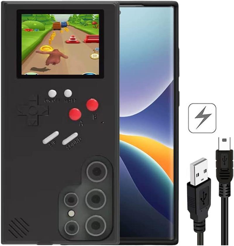 Retro Funny Game Boy Gaming Case for Samsung Galaxy S21 S22 S23 S24 Ultra S20 Fe Note 10 20 Plus S24Ultra Gameboy Console Cover