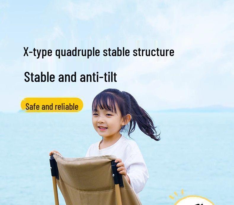 Portable Outdoor Moon Chair: Folding Camping, Fishing & Picnic Lounger