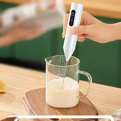 Milk Frothing Pitcher Wireless Stirring Rod Home Coffee Frothing Device Handheld Mixer Charging Milk Frothing Creamer