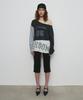 Saendeulig One Shoulder Color Block T-Shirt_Charcoal