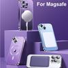 Magnetický Pokovovaný Obal Pre iPhone 16 15 14 Plus 13 12 11 Pro Max Sklo na Ochranné Sklo Objektívu Fotoaparátu Pre Kryt Bezdrôtovej Nabíjačky Magsafe