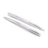 2PCS ABS Chrome Front Fog Light Lamp Cover Molding Trim For Volvo XC90 2016-