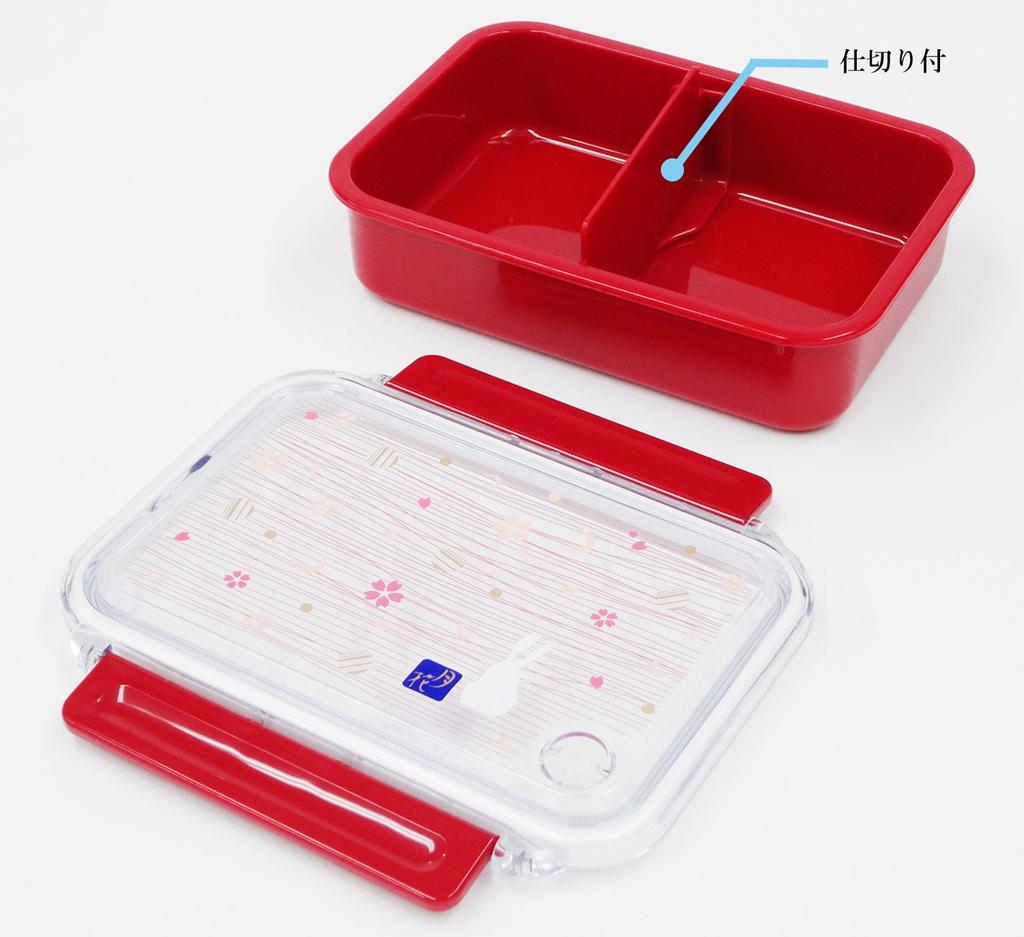 OSK Tsukihana Bento 500ml Drawstring Bag Easy To Made In Dishwasher Box, [Divided, Included, Wash], Japan, Safe, PCL-1C