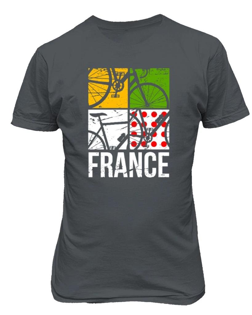 France 2023 Bicycle Racing Bike Tour Leader Colors Unisex T-Shirt