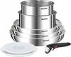 Tefal Emotion L8968S04 Steel Pot Set 8 Pieces 1 Pc
