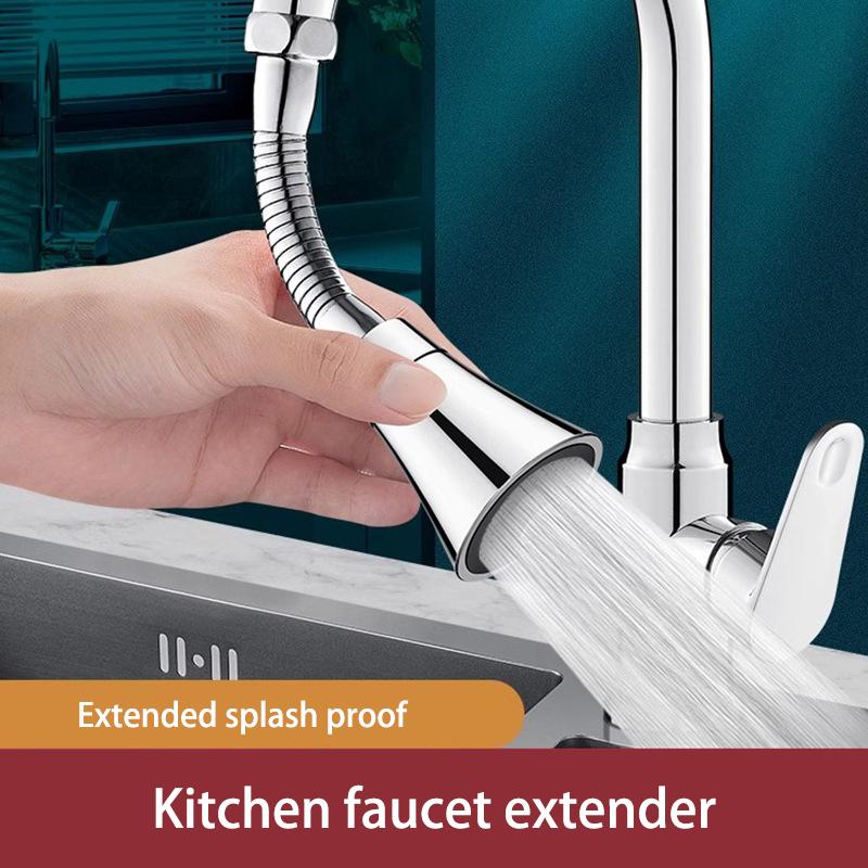 Faucet Universal Extender Three-speed Anti-splash Head Kitchen Household Sink Basin Booster Aerator