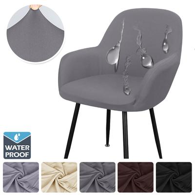1 Piece Solid Color Chair Cover Big Elastic Chairs Cover Wings Seat Case Special Size Spandex Fabric Seat Cover For Home