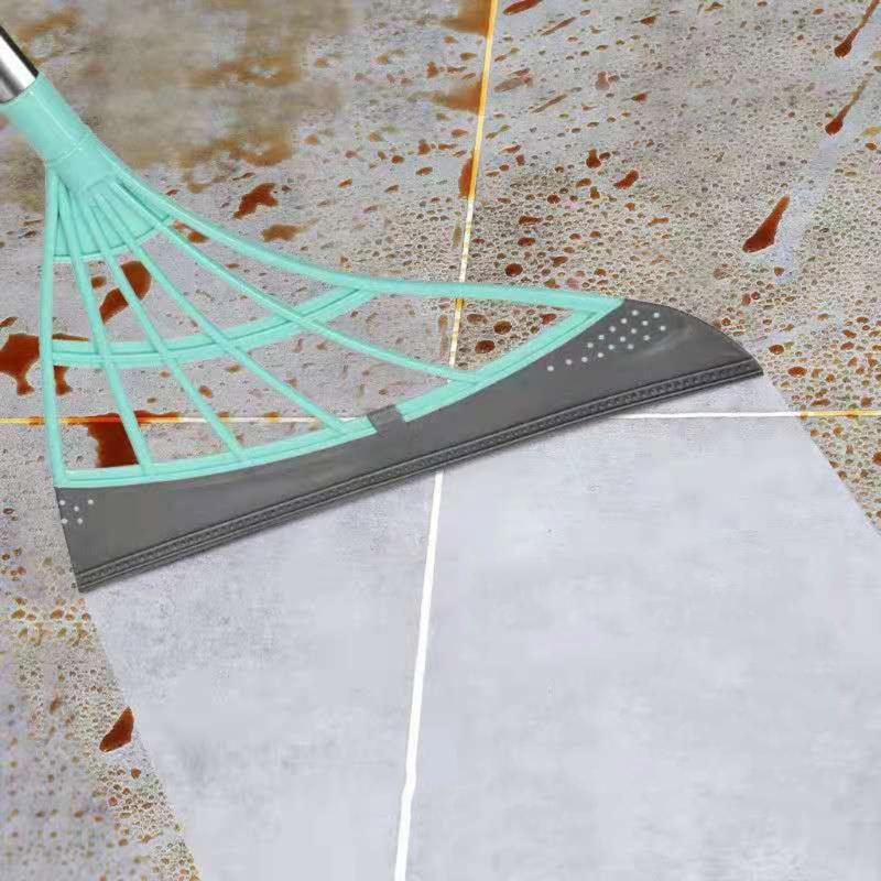 Multifunction Magic Broom 2-in-1 Sweeper Easily Dry the Floor and Remove Dirt Hangable Handle Design for Home  Office