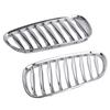ABLZ-2Pcs Kidney Grille Replacement Front Bumper Bezel For-BMW Z4 E85 E86 2003-2009 51117117757 51117117758