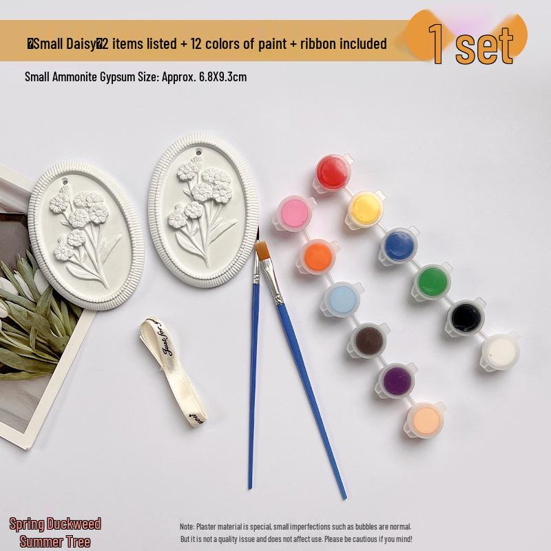 Mini Plaster Doll DIY Coloring Kit – Handmade Creative Toy & Gift Ornament