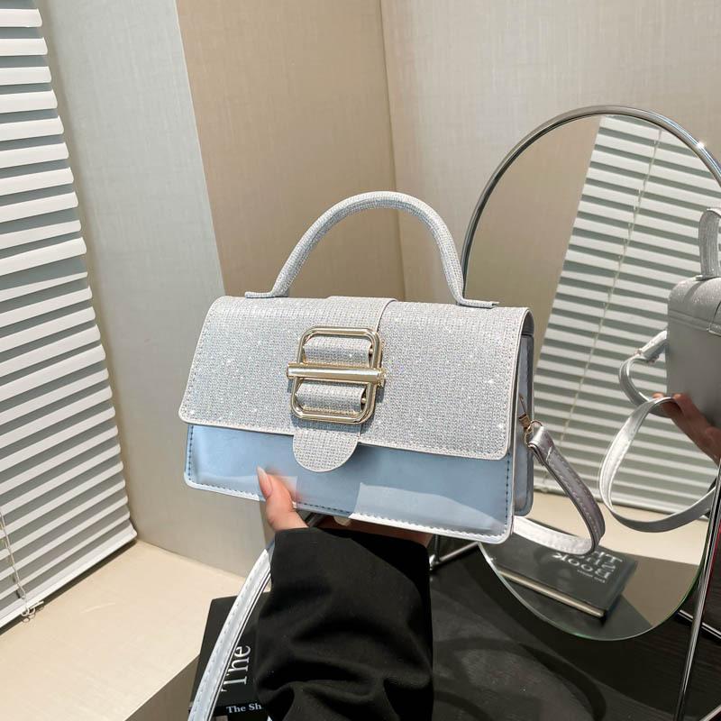This year's popular fashion Korean version of temperament handbag 2025 spring new niche design casual trend small square bag