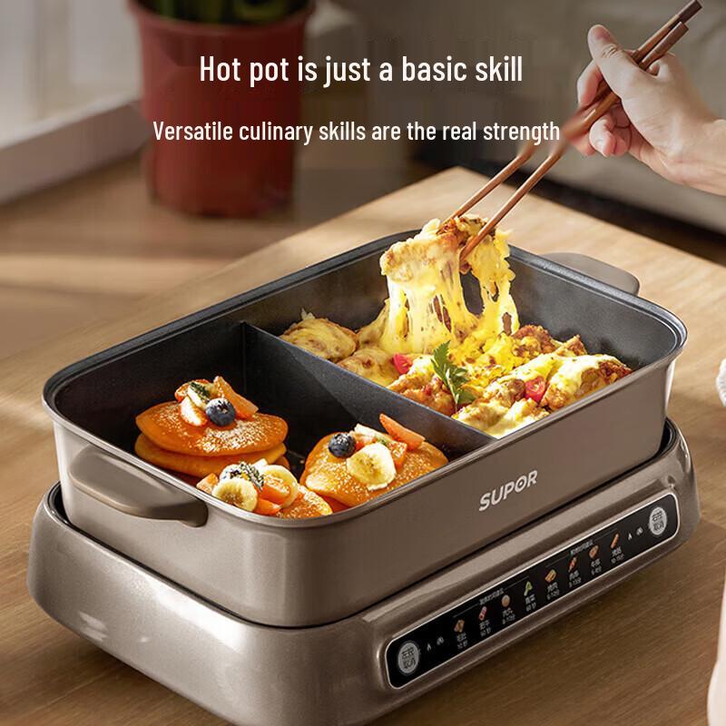 SUPOR 7L Dual-Flavor Electric Hot Pot CN Plug (adapter Included)