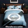 Set Biancheria da Letto Swansea City Design 1 Copripiumino + 2 Federe Morbido Traspirante Biancheria da Letto per la Casa