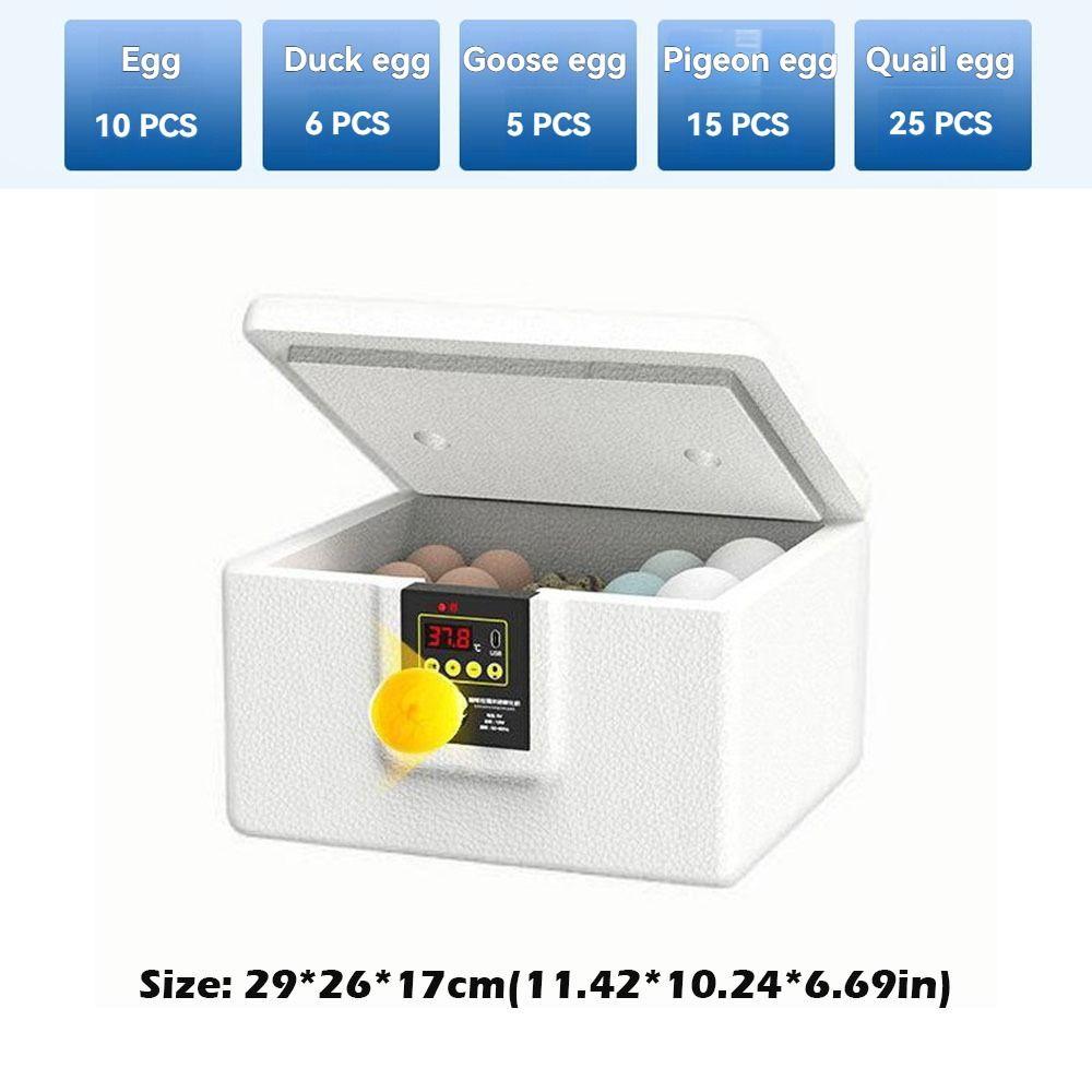 24-hour Thermostatic Small Poultry Egg Incubator Biomimetic Waterbed Fully Automatic Incubator Intelligent Chicken Duck Goose