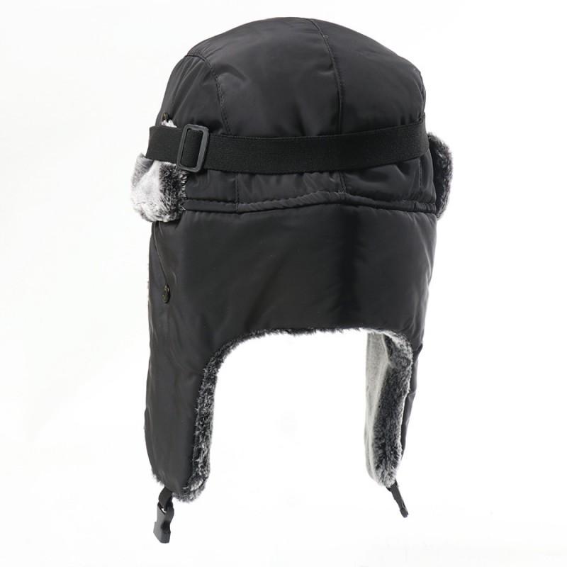 Winter Aviator Hat Men Women Warm Fleece Lined Windproof Ear Protection Cap With Goggle Frame