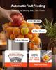 Commercial Orange Juicer Machine, 120W Electric Automatic Orange Squeezer, Lemon Citrus Pomegranates Extractor for 20 per Minute, Stainless Steel,