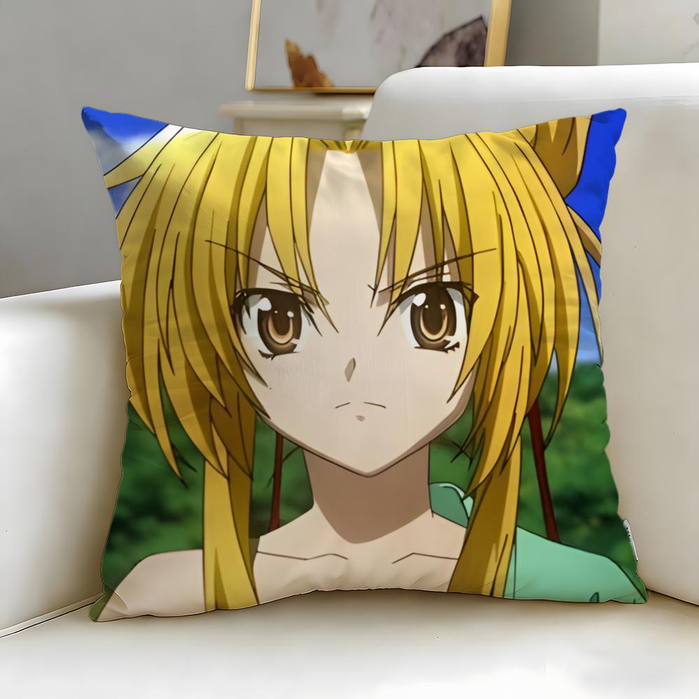 Anime The Ambition of Oda Nobuna Cushion Cover Soft  EasyWash Pillow Case  Versatile for Couch Bed Travel and Office