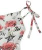 GRAILZ Graffiti Flower Dress [White]