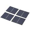 4Pcs 0.65W 2V DIY Solar Panel Module System for Solar Toy Light Battery Charging 60x80mm