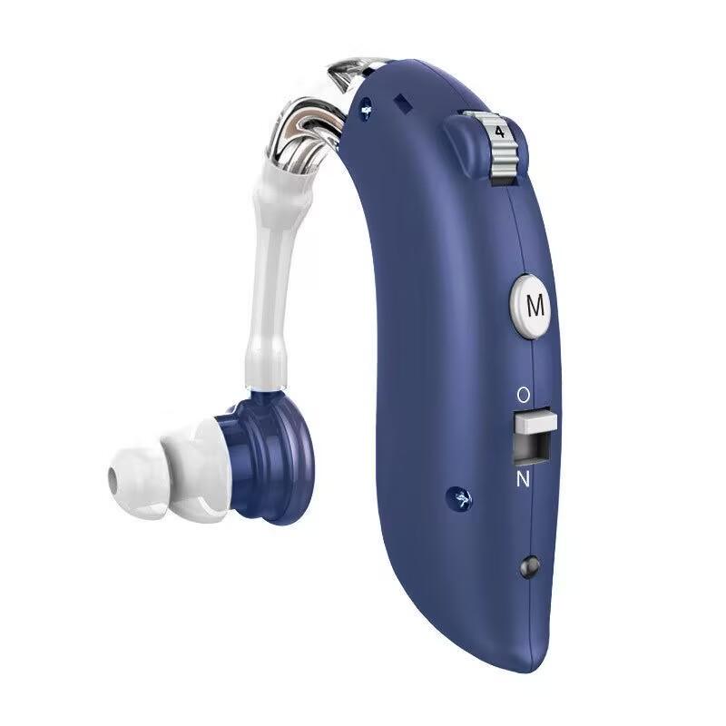 Mini Rechargeable Hearing Aid Digital BTE Hearing Aids Adjustable Tone Sound Amplifier Portable Deaf Elderly Digital Hearing Aid