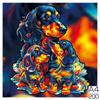 Non-Toxic 300Pcs Wooden Puzzle Color Cat Delicate Irregular Shape Puzzles Gratitude Adult Stress Reduction Family Interactive Toys Gift