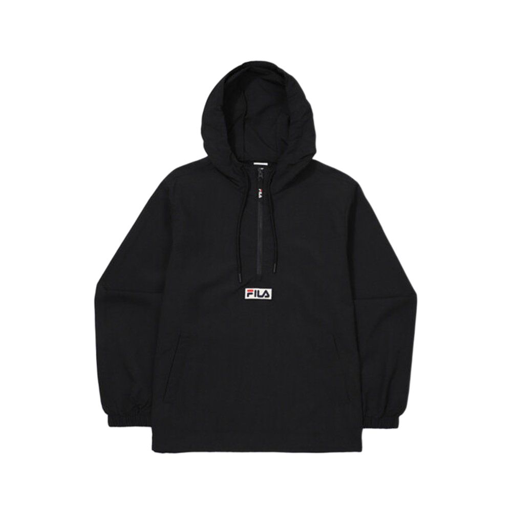 FILA Jackets Unisex Black Hooded Moderate Other FS2JKF1101X-BLK 95