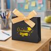 10Pcs Gilded Pattern Graduation Favor Bags Foldable Graduation Gift Box  Party Supplies