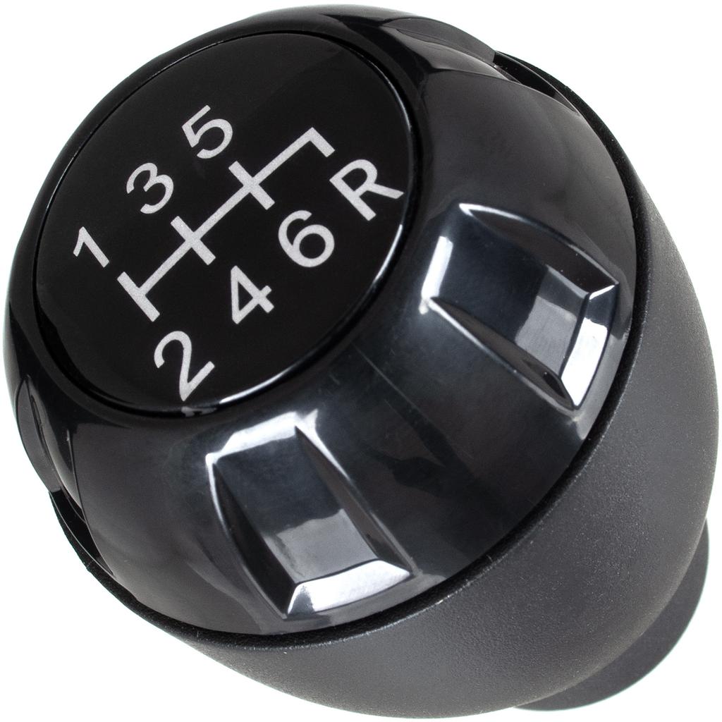 Jeep Wrangler 07-13 Gear Shift Knob, Black, 6-Speed