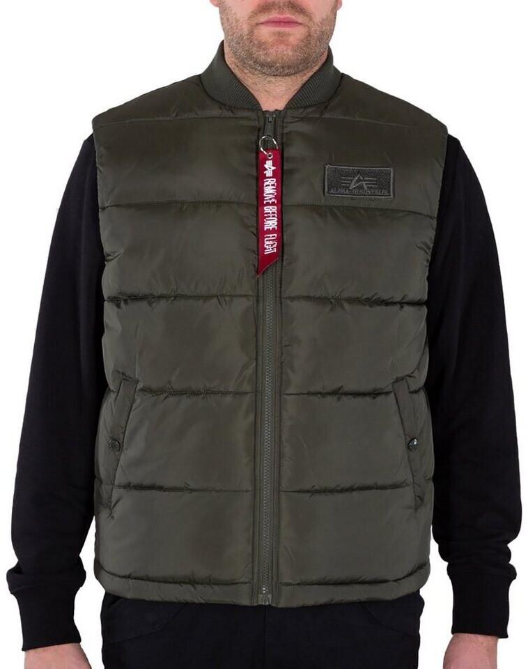Зимняя куртка Alpha Industries Puffer Vest LW (118109) темно-оливковая