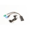 Car Bluetooth 5.0 Stereo Audio Aux Input Cable Mini Plug For Renault 2005-2011