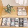 3 piece Storage Box Washable Foldable Household Drawer Underwear Compartmentalization Box