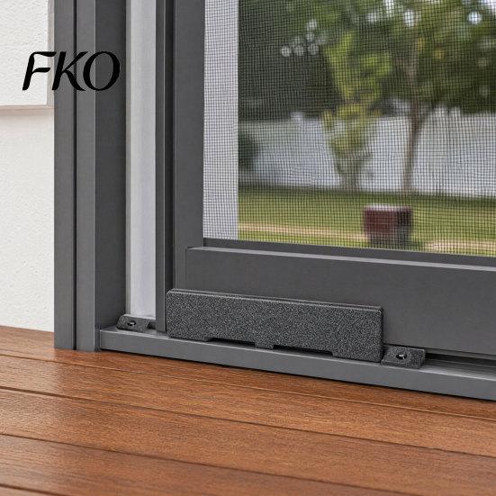 Durable Outdoor Door Seal Kit 2Pcs Screen Room Drain Kit, Patio for Aluminum Porch Enclosure Bottom, Drainage Strip Insect & Dust Proof Water Inserts