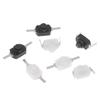 1208Yd 1288Bm Mini Druckschalter Selbstverriegelnder Schalter Rastender Ein/Aus-Schalter Mikroschalter für Elektrische Taschenlampe