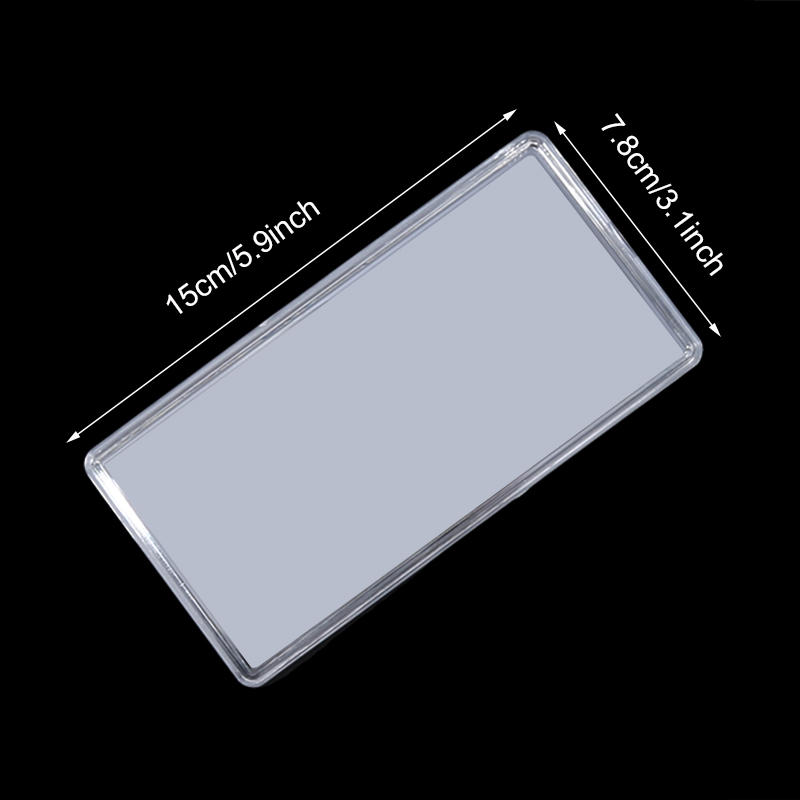 1PC Clear Money Collection Box Commemorative Banknote Protective Display Case Currency Bill Storage Organizer High Quality Material Fast Delivery