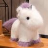 Korean Ins Cute Plush Dream Unicorn Plush Rabbit Hair Unicorn Grab Machine Doll Children's Birthday Gift