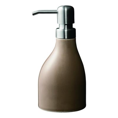 KINTO PLAGE Soap 27925 Dispenser, 280ml, Brown,