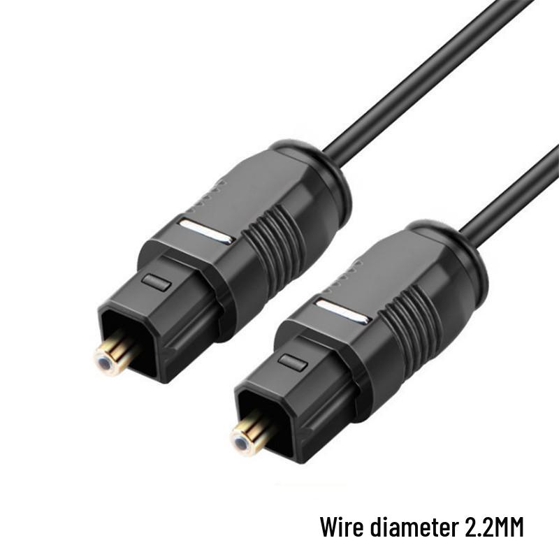 

Yongwei Toslink Optical Audio Cable: Square to Square, 5.1/7.1 Channel Support.