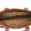 Damen-Schultertasche, Vintage-Leder-Geldbörse, braune Shopper-Umhängetasche