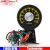 ZMFJH Red Led Adjustable 1000-11000RPM Tachometer for 4 6 8 Cylinder RPM Tacho Gauge Pro Warning Shift Light Tacho Cover