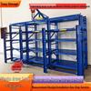 Heavy Duty Adjustable Mold Rack with Half-Open Drawer for Injection Molding