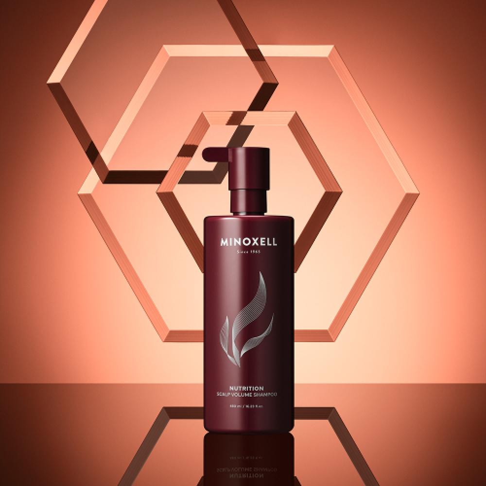Minoxell Shampoo Volumizzante Nutriente per Cuoio Capelluto 480ml 3pz