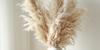 Natural Air-Dried Reed and Cattail Flower Bouquet for Floor Vase Decoration