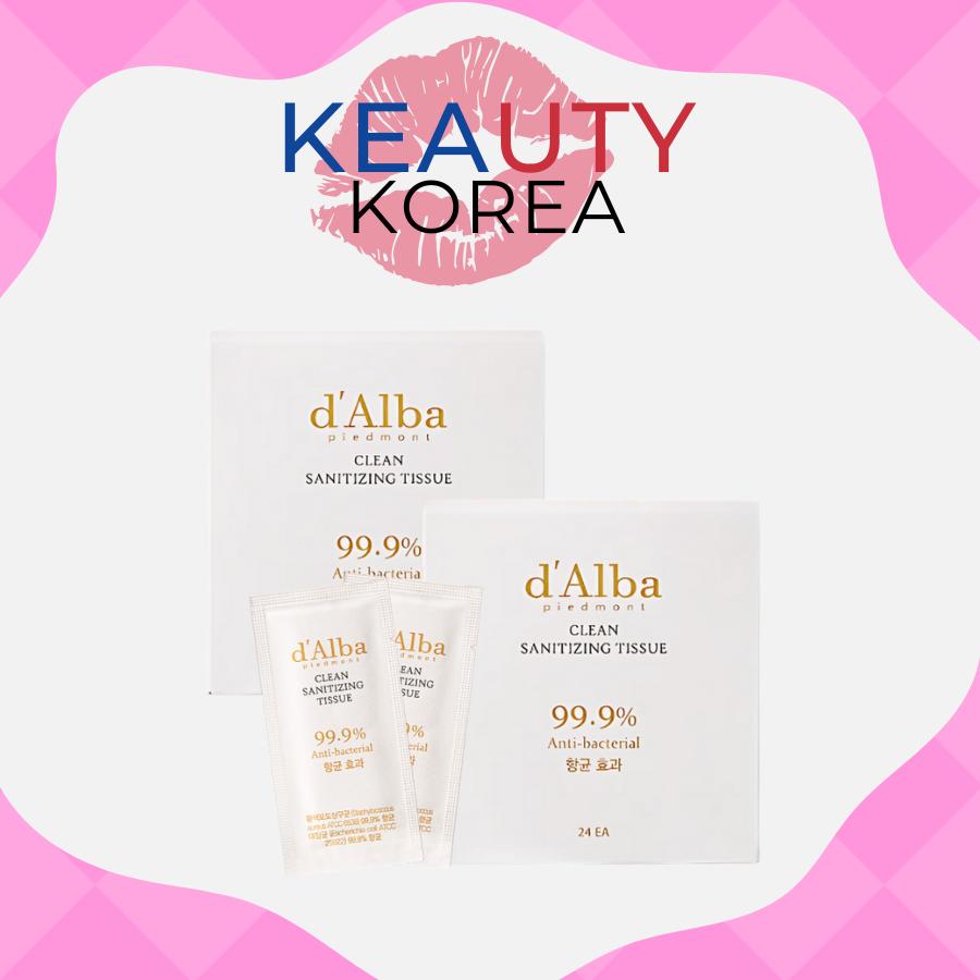 d'Alba Czysta chusteczka dezynfekująca 99% antybakteryjna