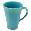 Marui Seito Shigaraki Ware Hechimon Mug, Large, Approximately 400ml Capacity, Blue Glaze, MR-3-4460
